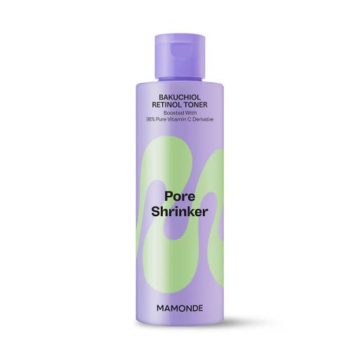 Mamonde Pore Shrinker Bakuchiol Retinol Toner 200ml — clear bottle with serum-style label