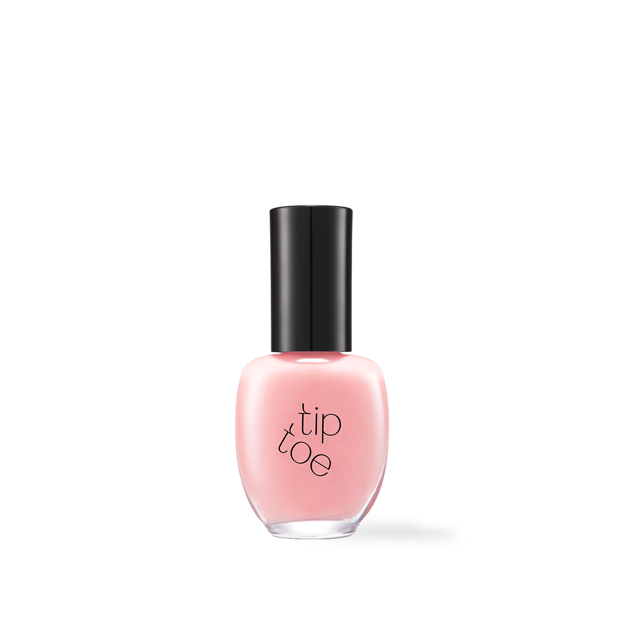 Tiptoe Nail Polish 219 Bubble Gum 10g — bright pink polish bottle on white surface