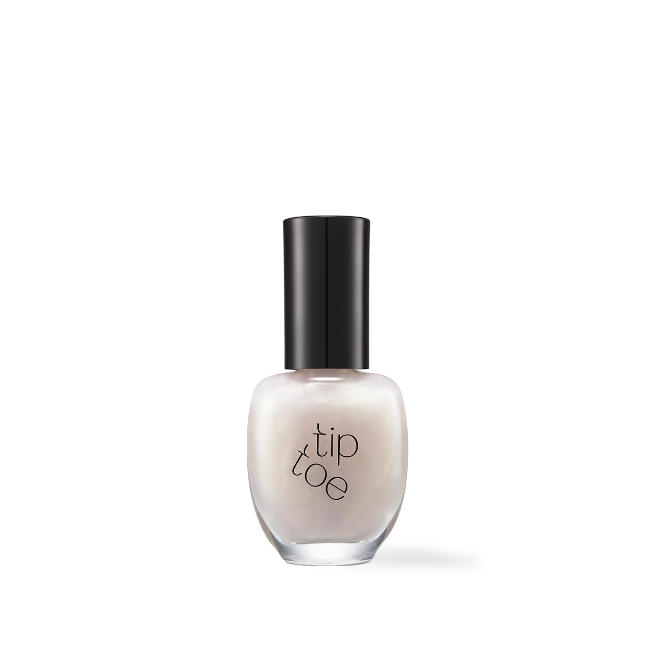 Tiptoe Nail Polish 408 Mermaid Tears 10g — iridescent pearl polish bottle on white surface