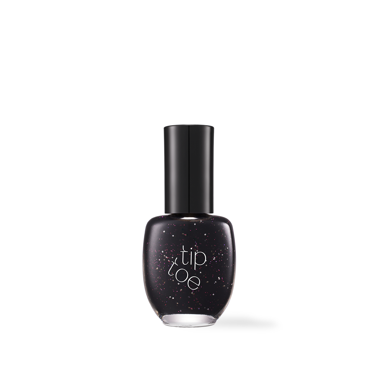 Tiptoe Nail Polish 506 Cinema Black 10g — front of bottle on white background