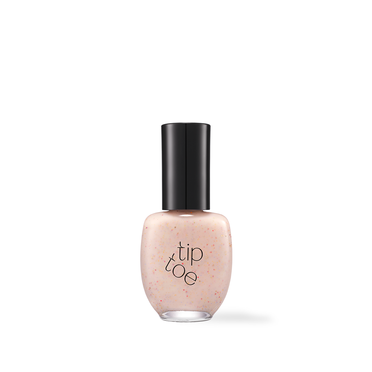 Tiptoe Nail Polish 507 Sour Cream 10g — bottle with applicator brush shown