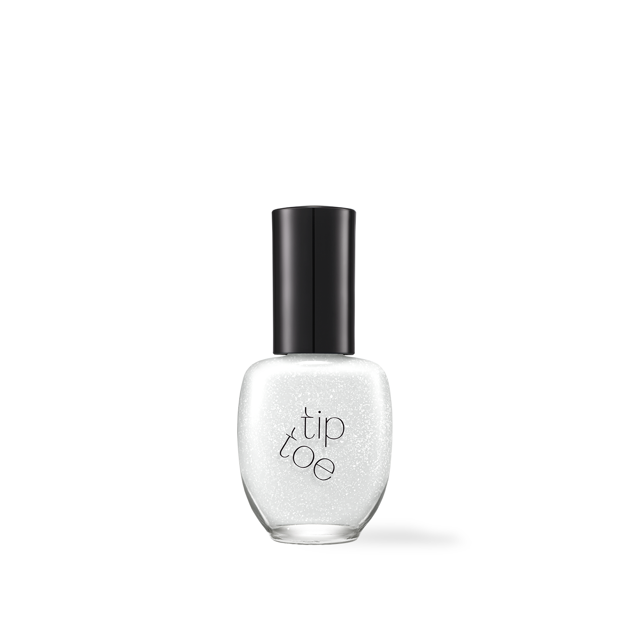 Tiptoe Nail Polish 605 Milk Flake 10g — pearlescent bottle on white background