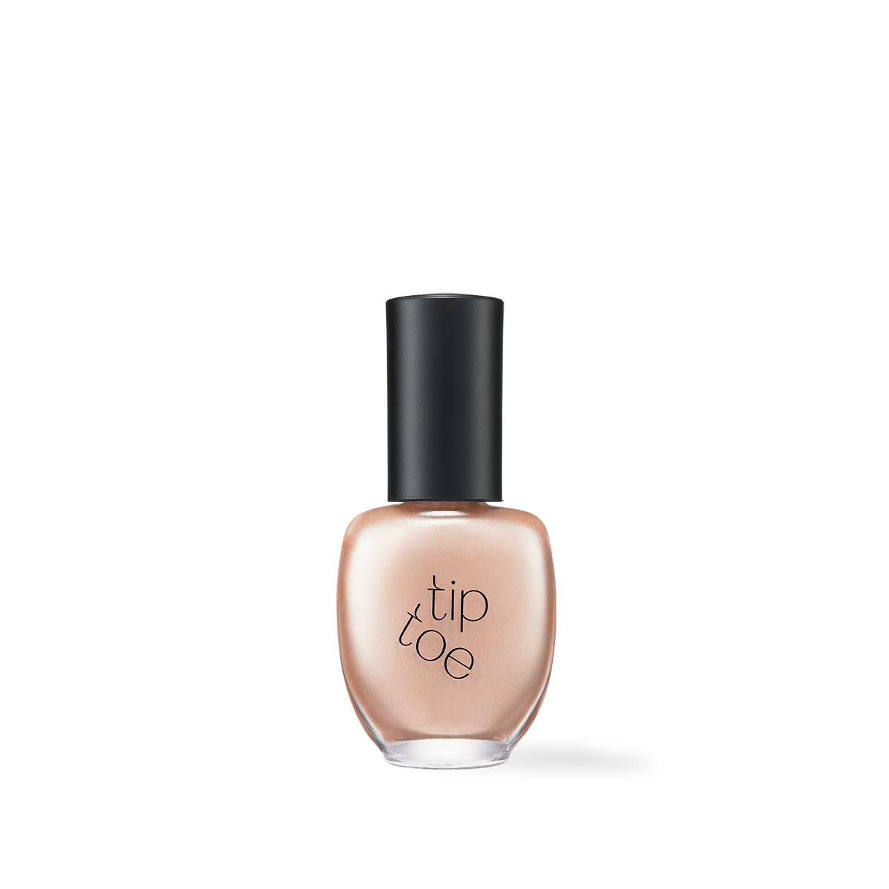 Tiptoe Nail Polish 707 Finale 10g — warm shimmer bottle, cap on, front label
