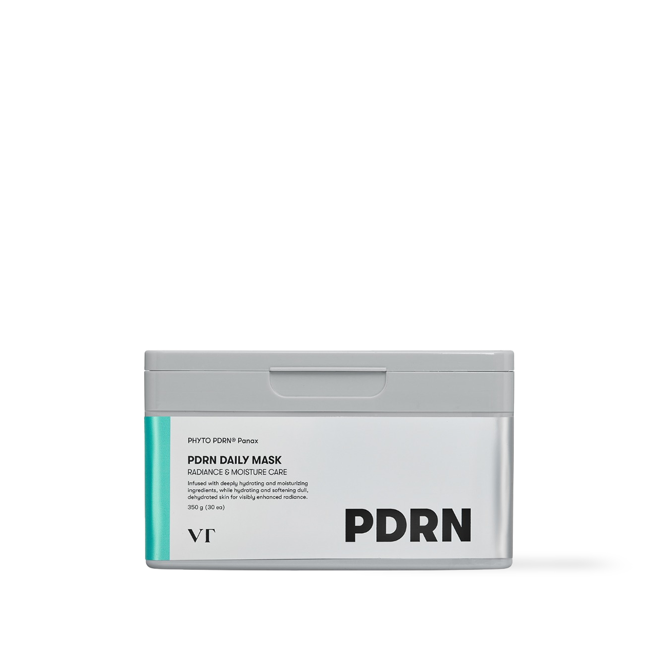 VT Cosmetics PDRN Daily Sheet Mask 30ea — box of 30 mask sheets with PDRN label and ginseng imagery