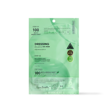 [VT Cosmetics] RETI-A Reedle Shot 100 2STEP Hydrogel Mask 1ea