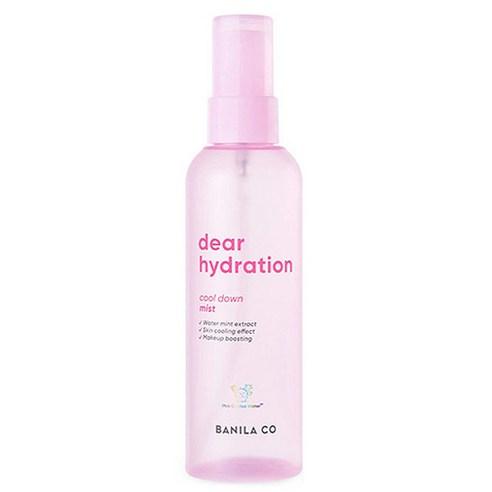 Banilaco Dear Hydration Cool Down Mist 99ml — spray bottle with blue and white label on white surface