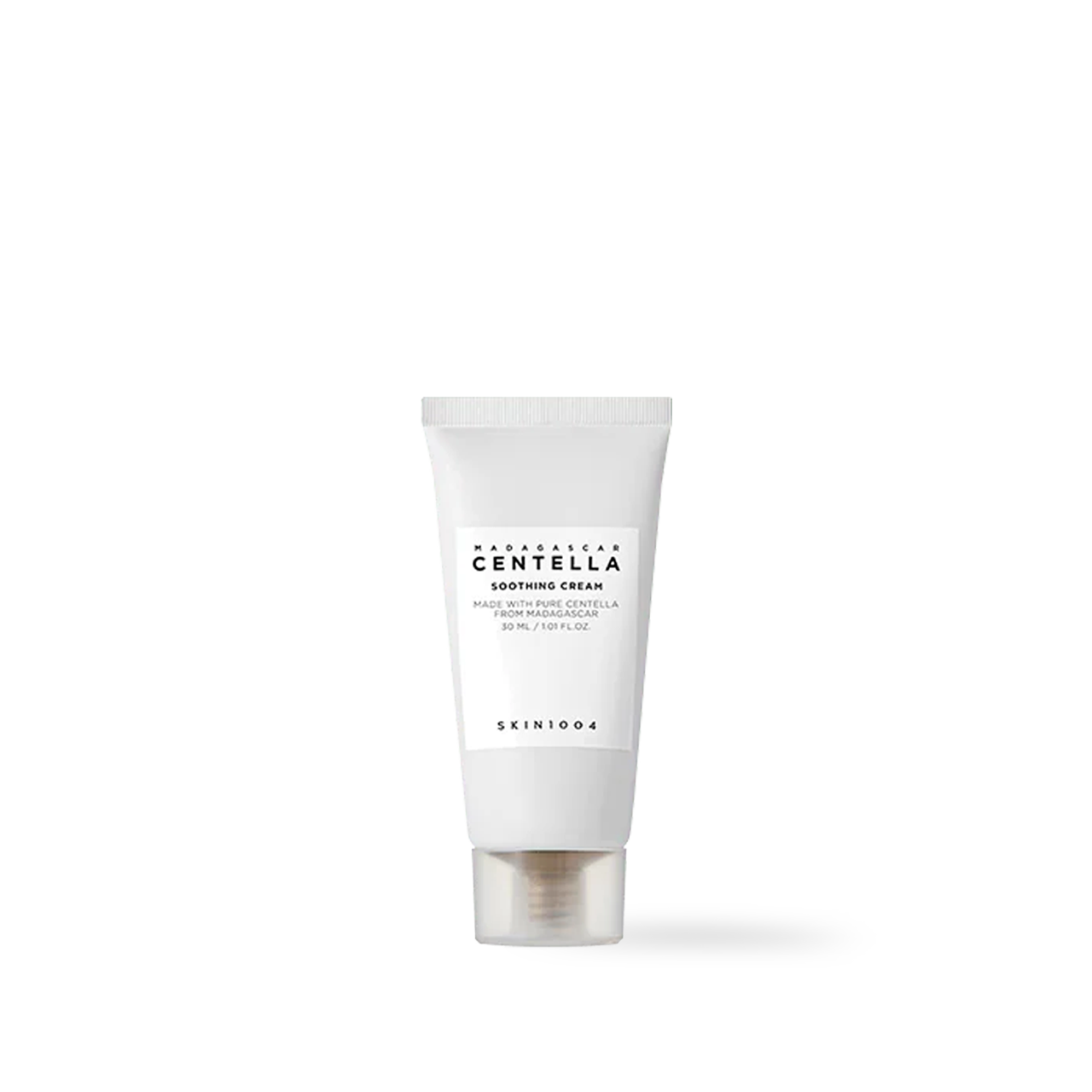 SKIN1004 Centella Soothing Cream 30ml — compact jar with refreshing gel-cream formula
