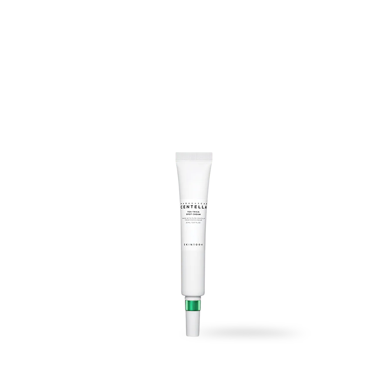 SKIN1004 Tea-Trica Spot Cream 20ml — small jar with calamine-tinted spot treatment formula