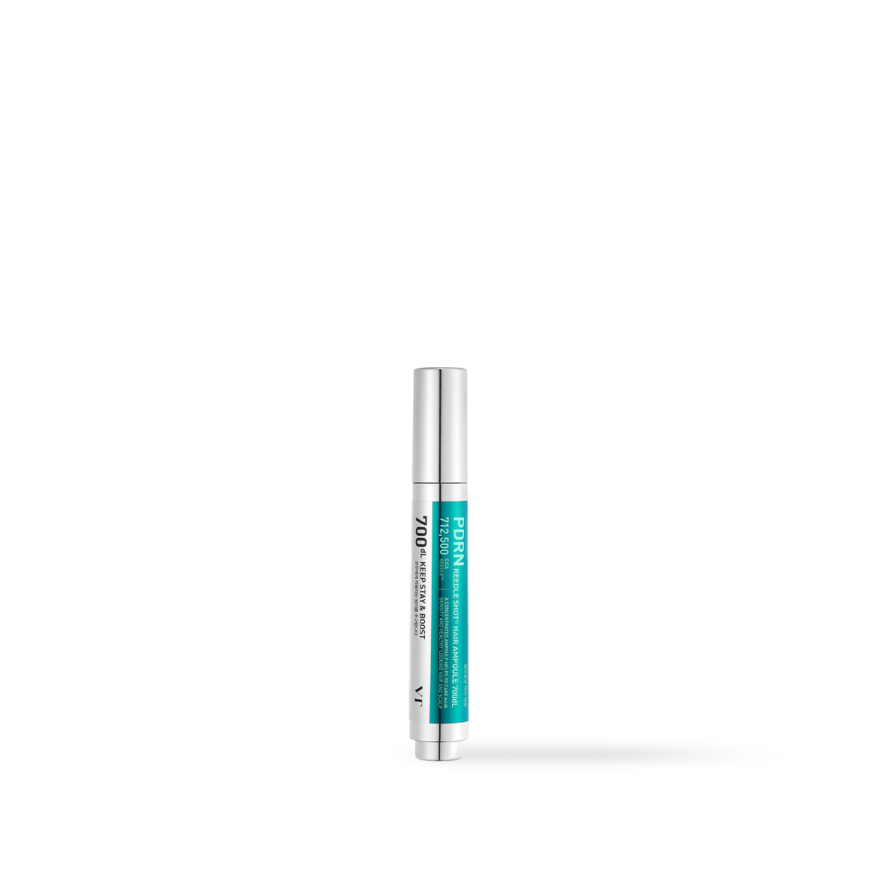 VT Cosmetics PDRN Reedle Shot Hair Ampoule 700dL — scalp applicator with dropper tip