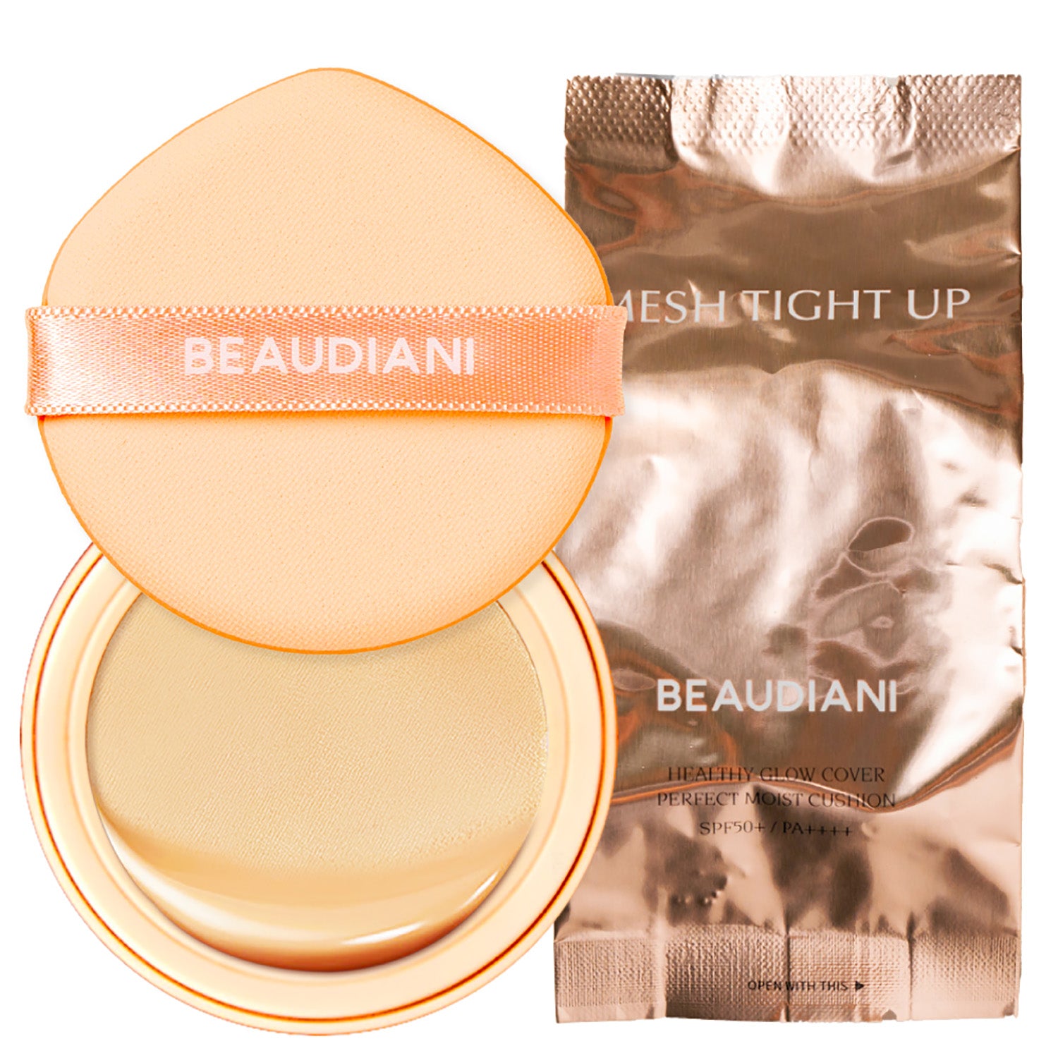 Beaudiani Mesh Tight Up Cushion Refill 12g — refill pan with tight mesh surface on white background