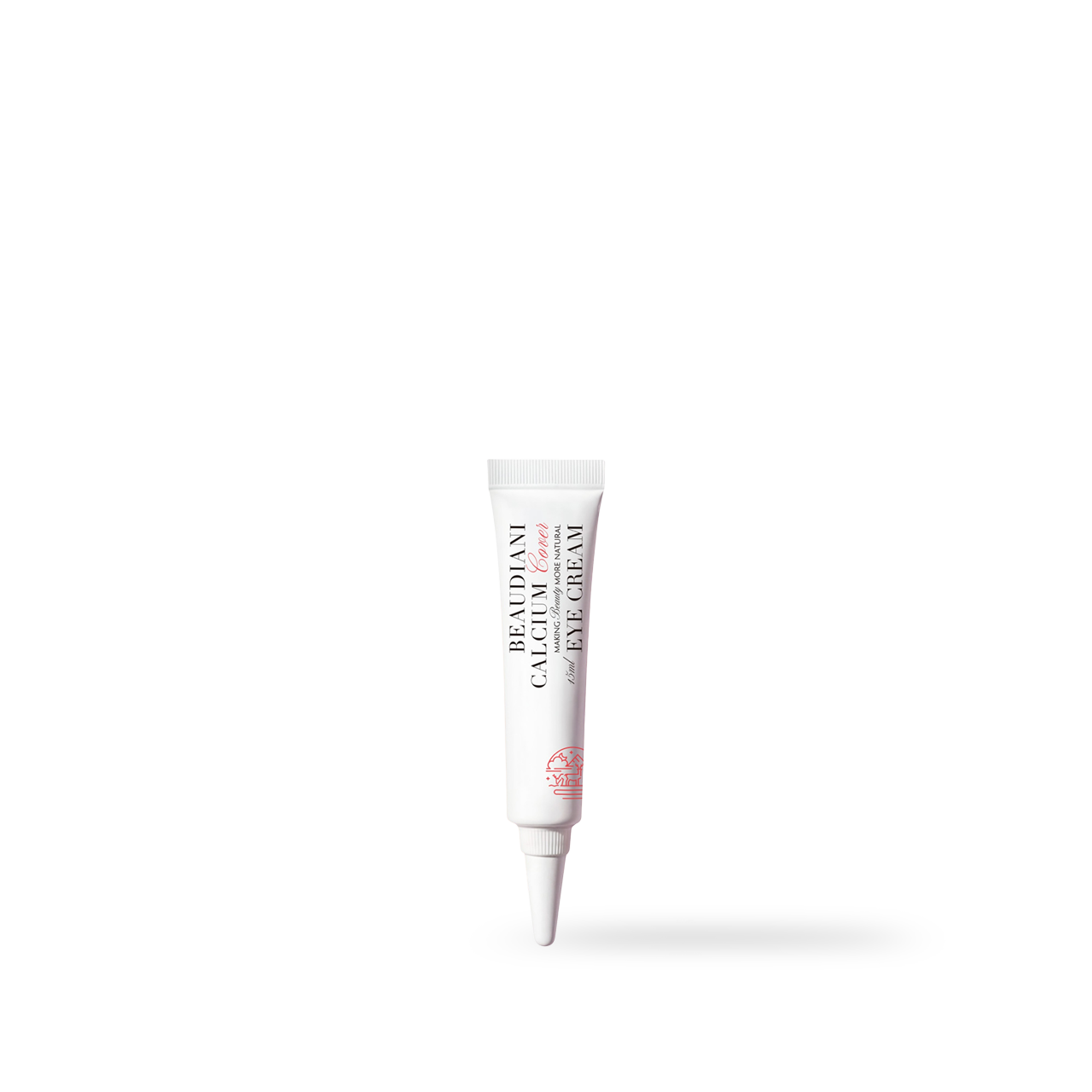 Beaudiani Calcium Cover Eye Cream 15ml — cream jar with beige-toned label on white background