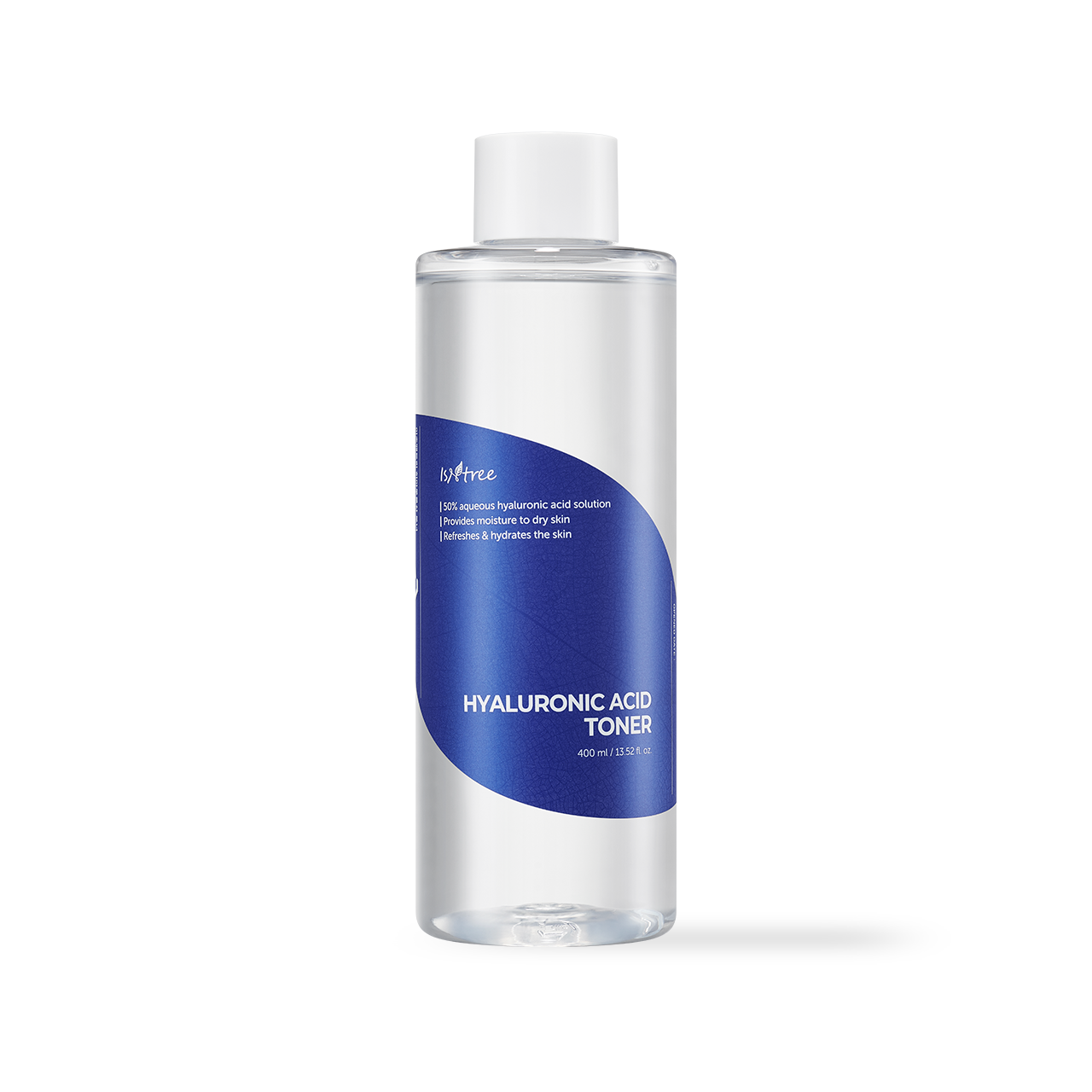 Isntree Hyaluronic Acid Toner 400ml — large value-size bottle with blue label, front view