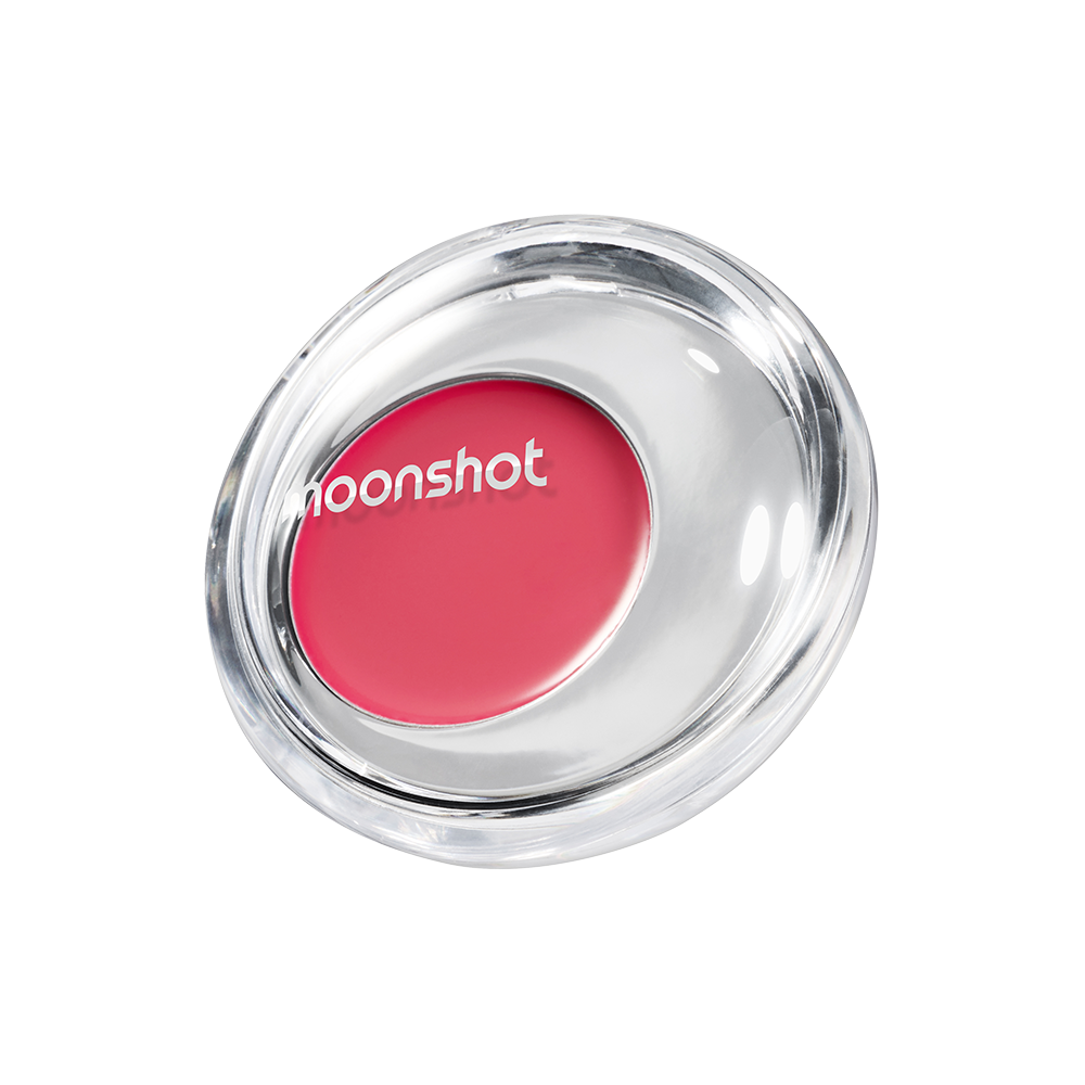 Moonshot Melting Mood Lip Cheek Balm — close-up of bullet tip showing pigmented balm formula