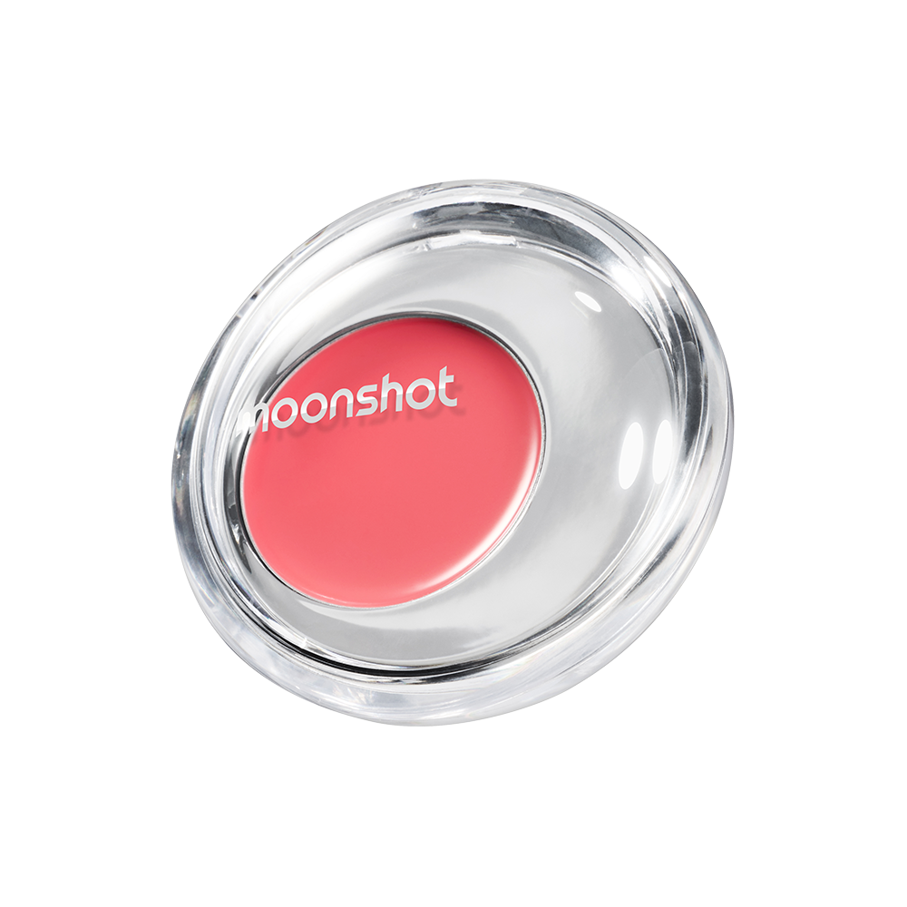 Moonshot Melting Mood Lip Cheek Balm — four shades lined up showing color range variety