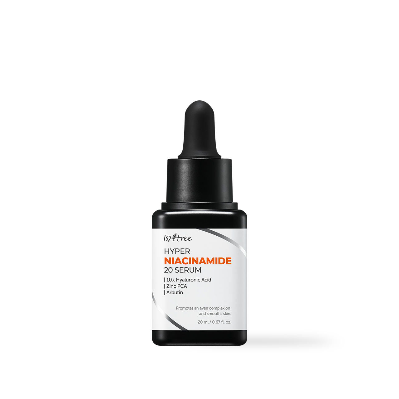Isntree Hyper Niacinamide 20 Serum 20ml — dropper bottle with white label