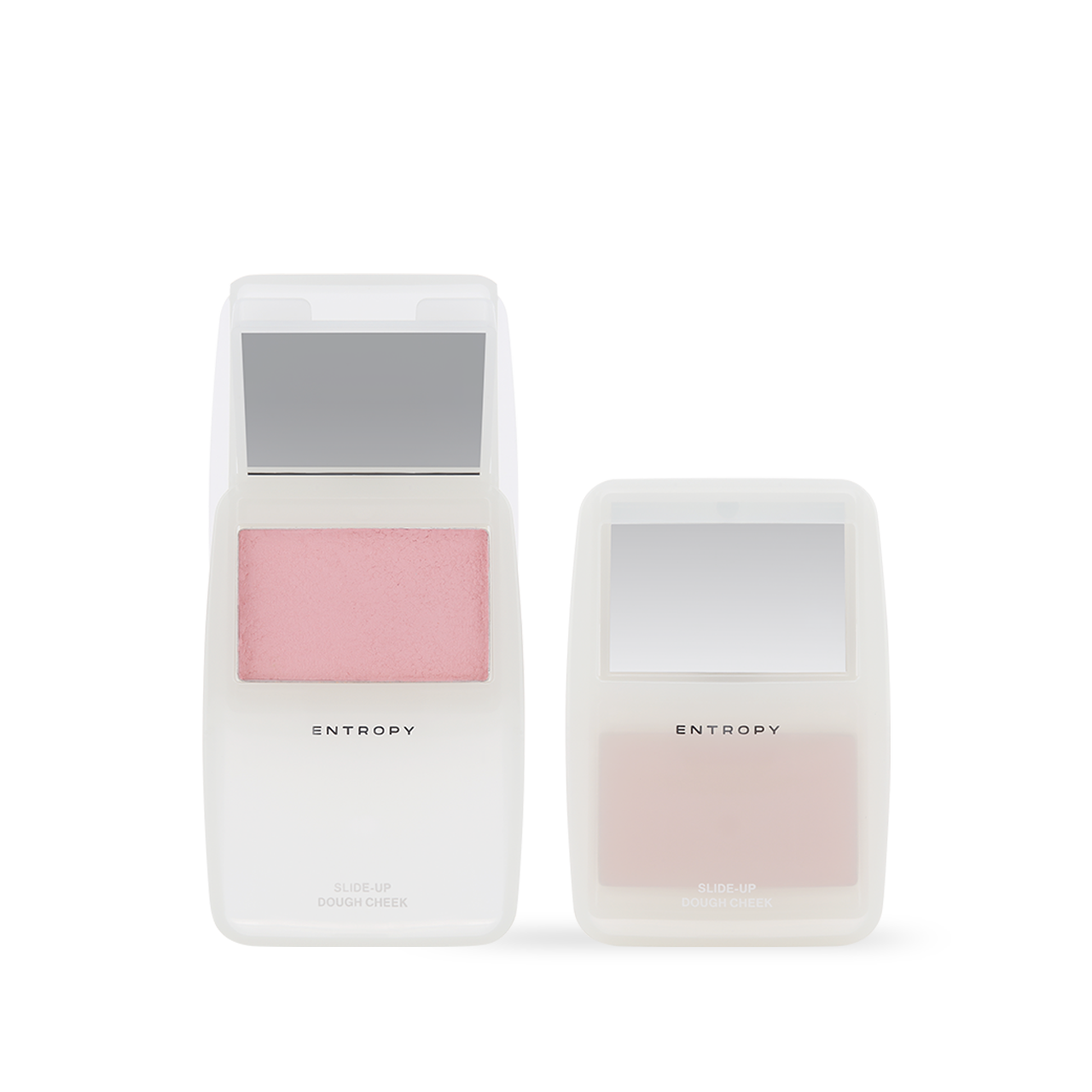 ENTROPY Slide Up Dough Cheek 4g — Tap Pink shade, product side view