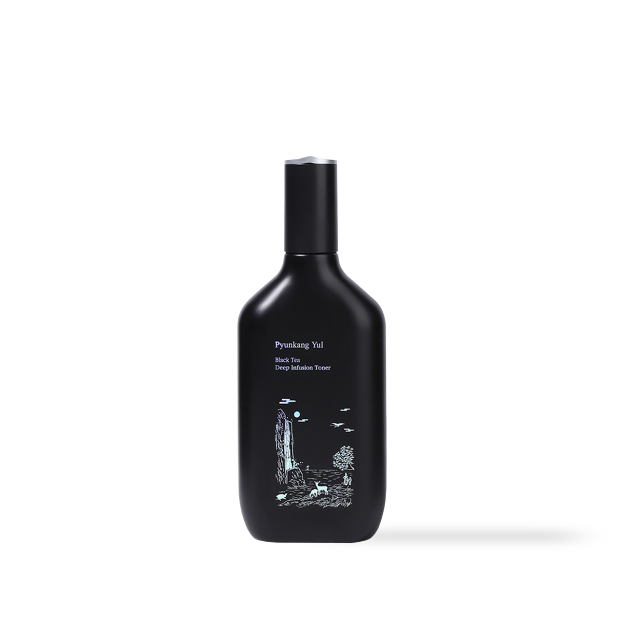 PyunkangYul Black Tea Deep Infusion Toner 130ml — dark amber bottle on minimal white background