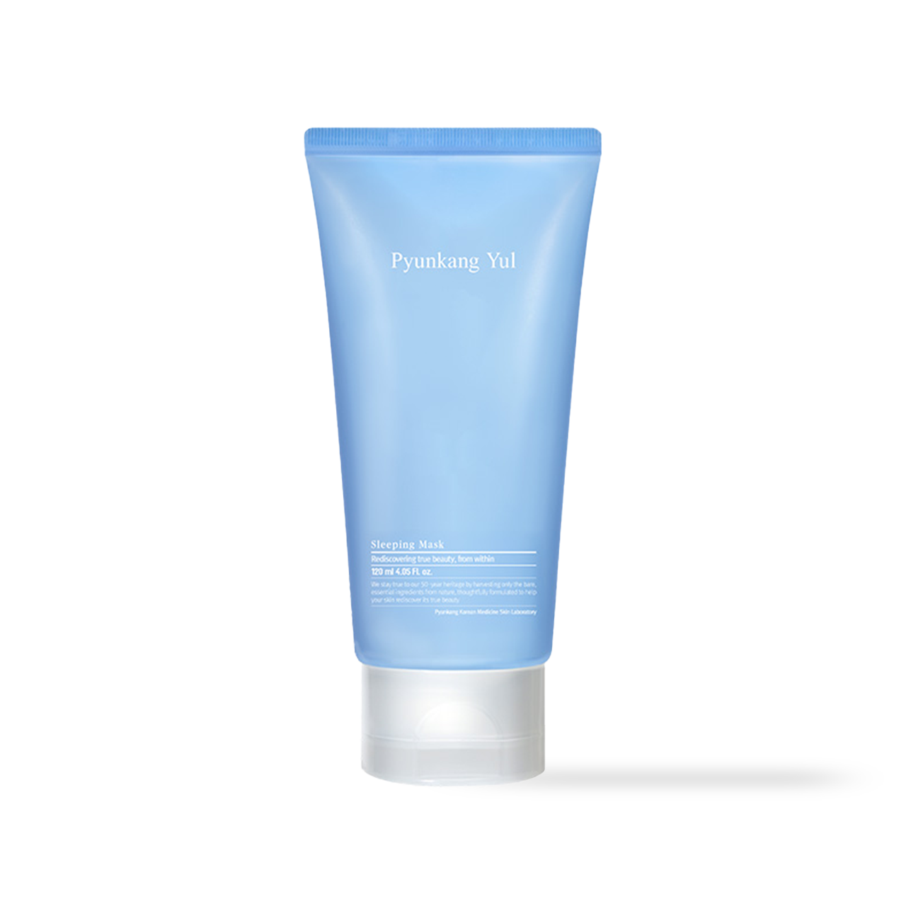 PyunkangYul Sleeping Mask 120ml — jar with light blue lid on white background