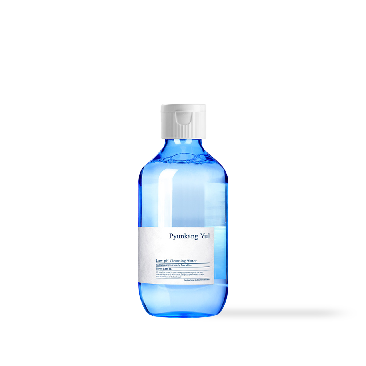 PyunkangYul Low pH Cleansing Water 290ml — clear bottle with minimal label