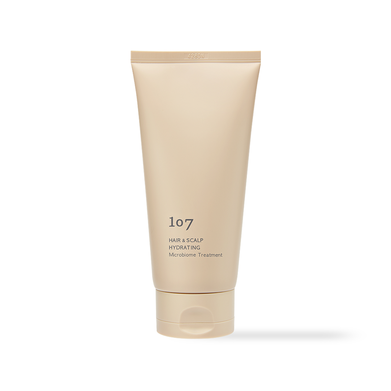 107 Hair Scalp Microbiome Treatment 180ml — pump bottle with dark label on light background