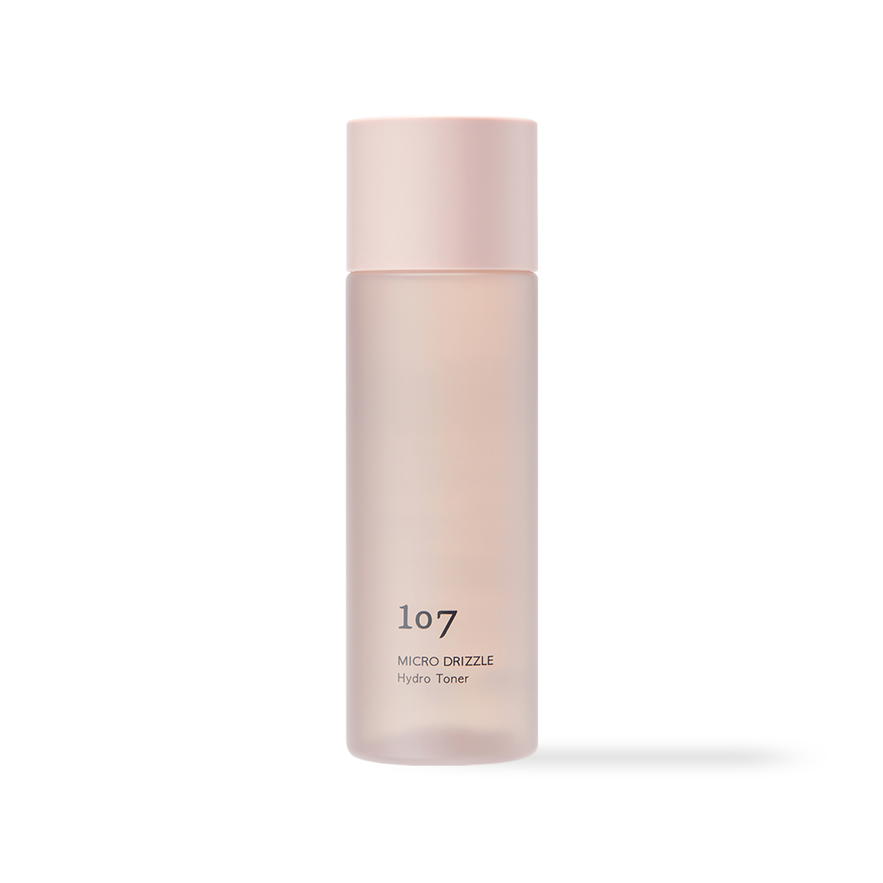 107 MICRO DRIZZLE Hydro Toner 155ml — clear lightweight toner bottle with minimalist label