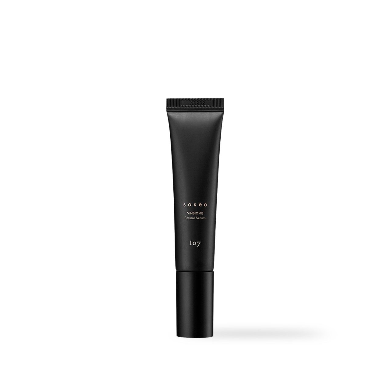 107 soseo VINBIOME Retinal Serum 30ml — dark dropper bottle with vintage label detail