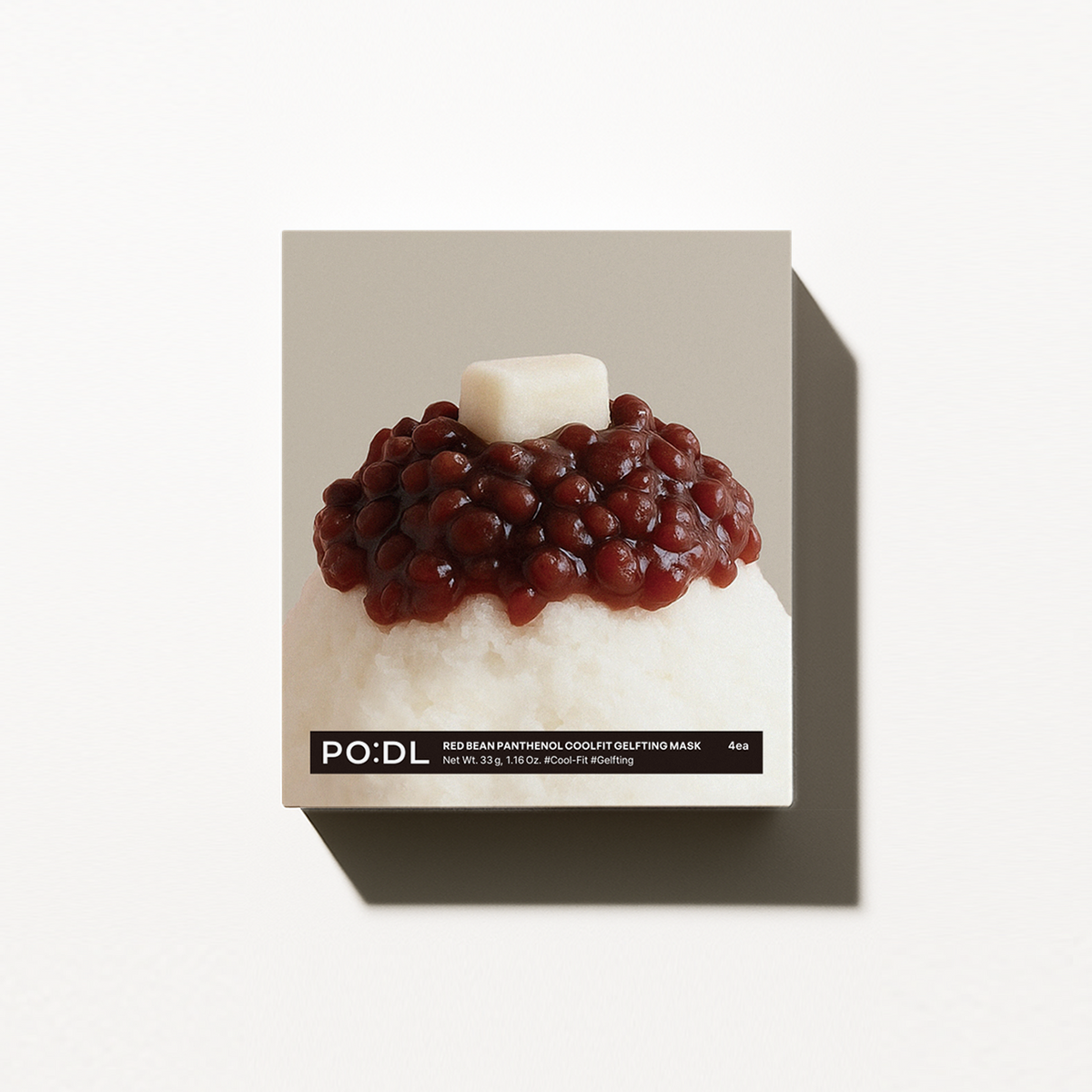 [PO:DL] Red Bean Panthenol Coolfit Gelfting Mask (4ea)