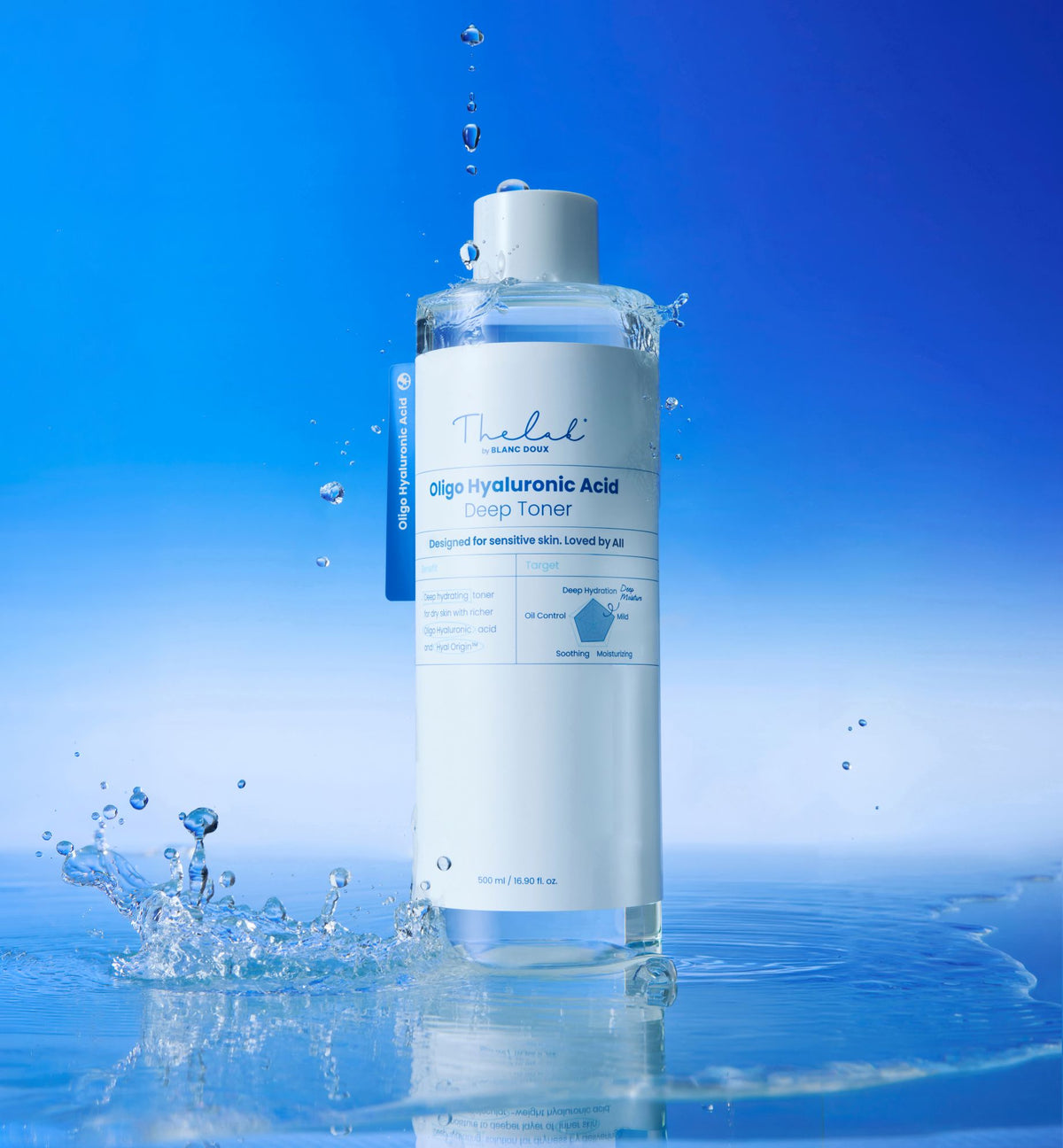 [THE LAB by BLANC DOUX] Oligo Hyaluronic Acid Deep Toner 500ml