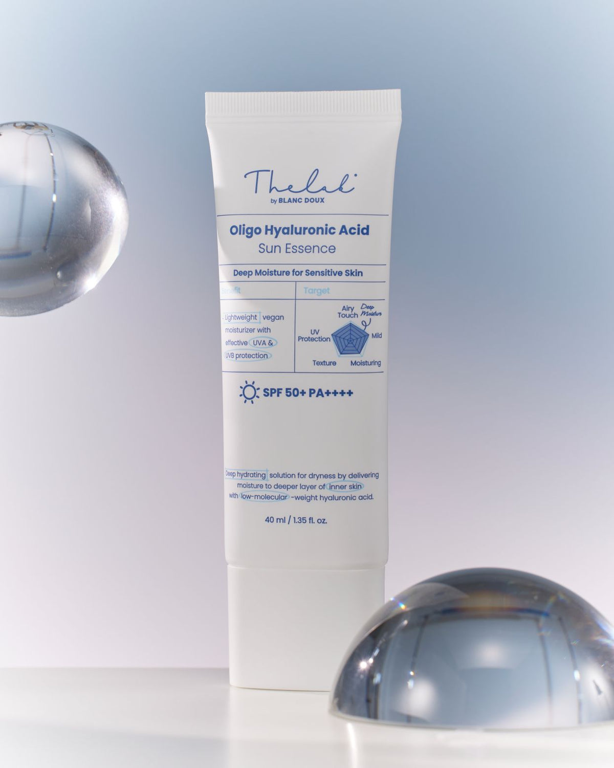 [THE LAB by BLANC DOUX] Oligo Hyaluronic Acid Sun Essence 40ml