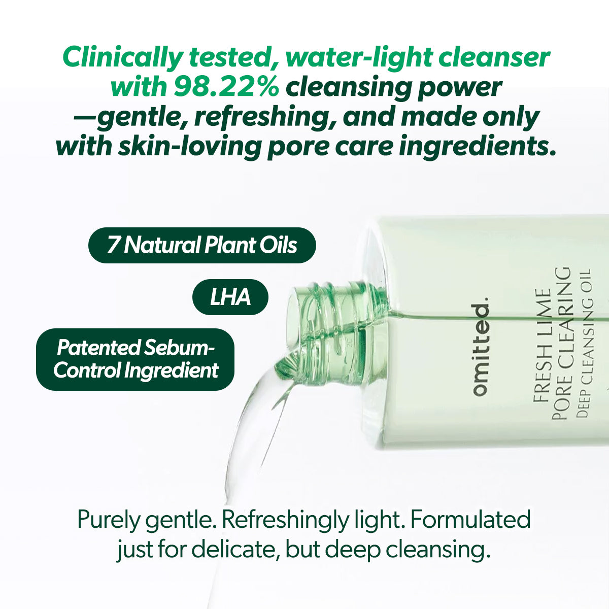 [Omitted] Fresh Lime Pore Clearing Deep Cleansing Oil 200ml