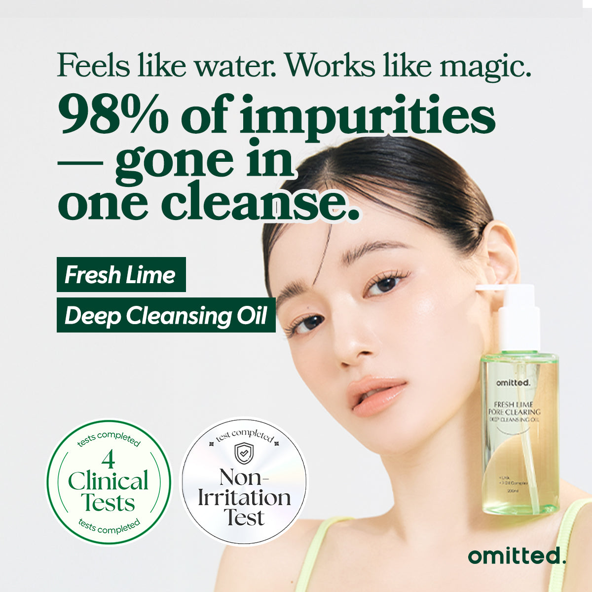 [Omitted] Fresh Lime Pore Clearing Deep Cleansing Oil 200ml