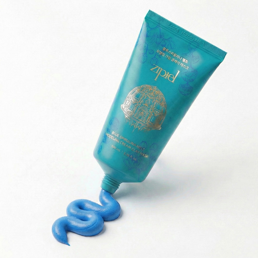 [zipiel] Blue Spirulina Melt Modeling Cream Clay Mask 100ml