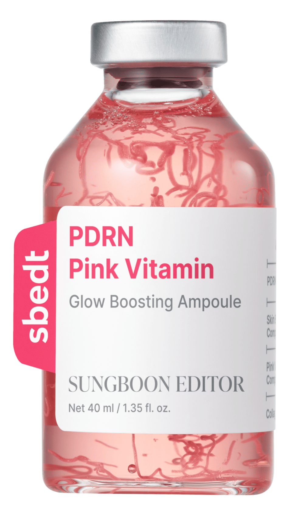 [SUNGBOON EDITOR] PDRN Pink Vitamin Glow Boosting Ampoule 40ml