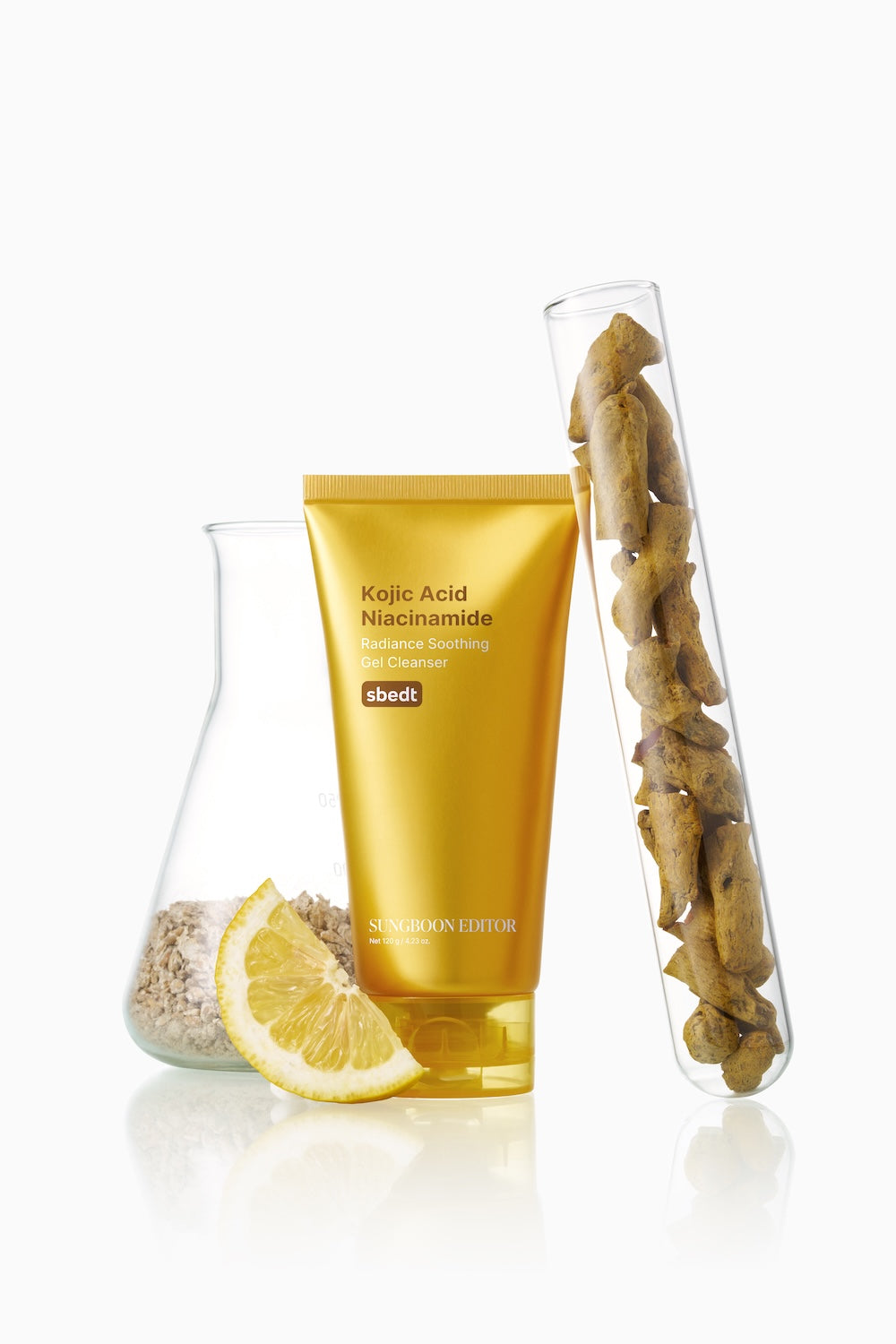 [SUNGBOON EDITOR] Kojic Acid Niacinamide Radiance Soothing Gel Cleanser 120g