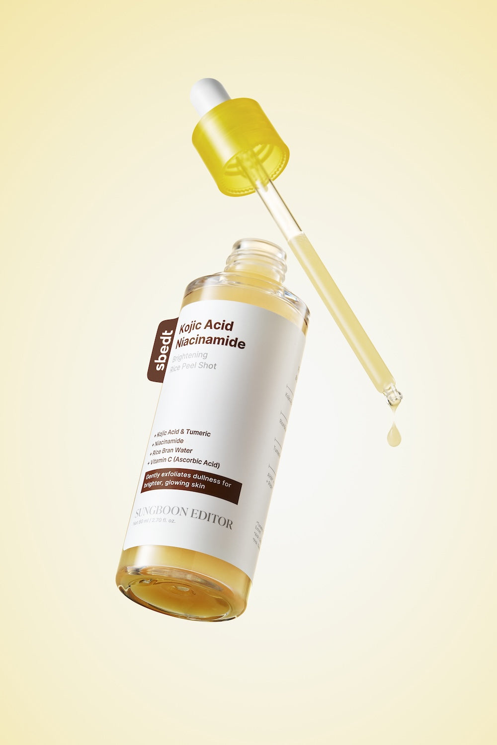 [SUNGBOON EDITOR] Kojic Acid Niacinamide Rice Peel Shot 80ml