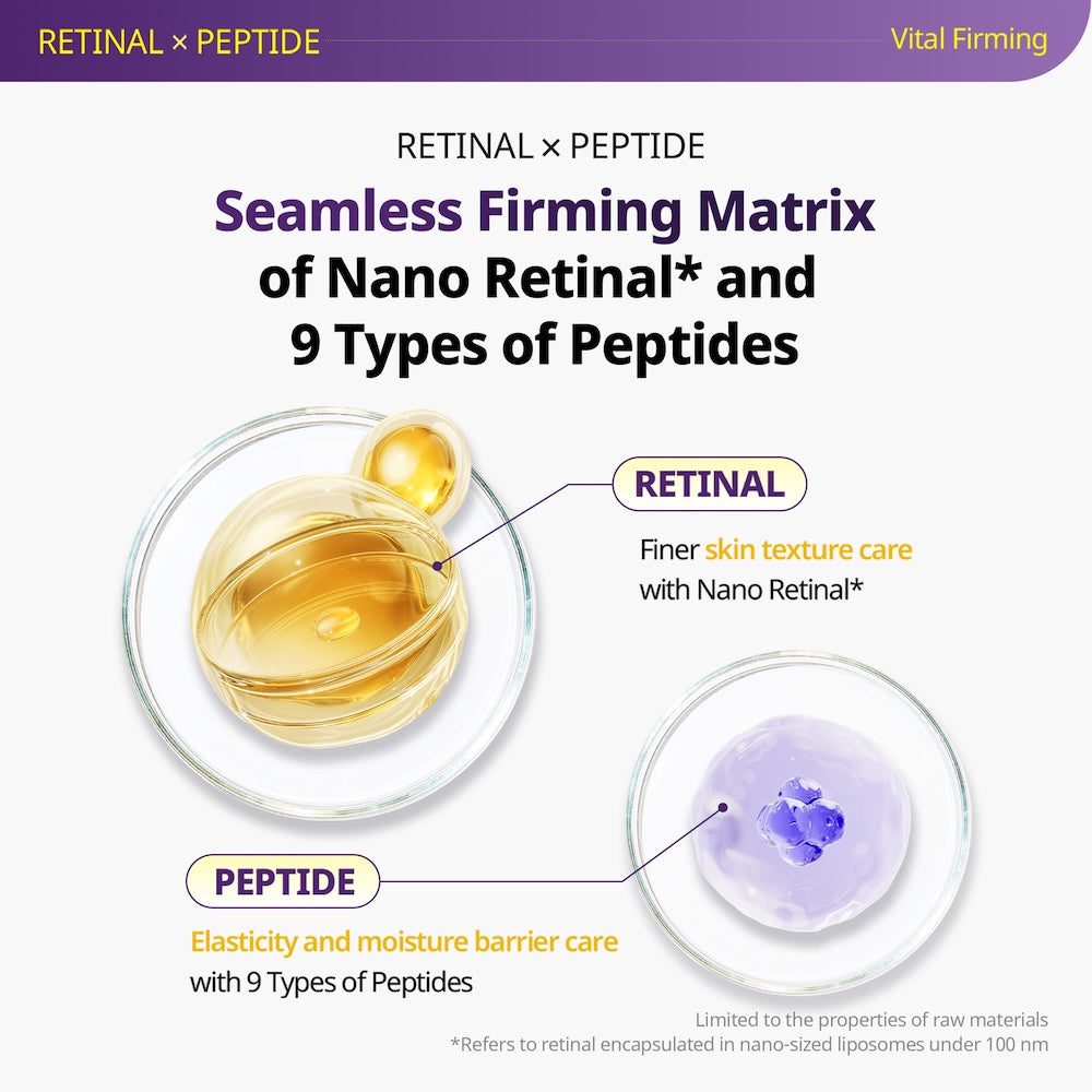 [VT Cosmetics] Retinal Peptide Hyaluronic Capsule Cream 50ml