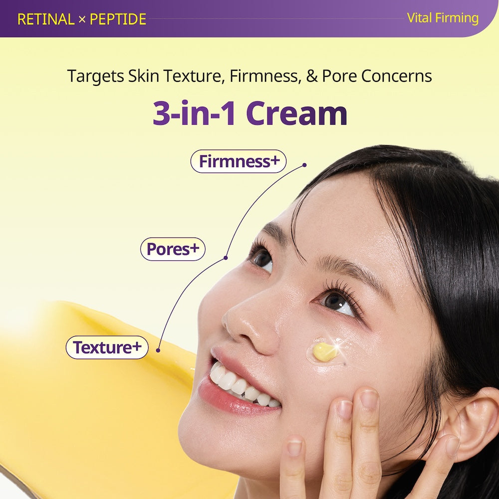 [VT Cosmetics] Retinal Peptide Hyaluronic Capsule Cream 50ml