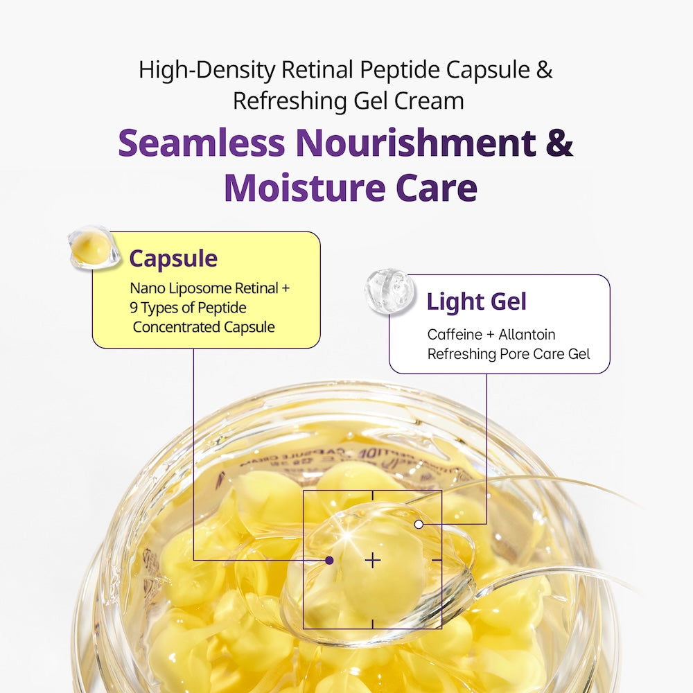 [VT Cosmetics] Retinal Peptide Hyaluronic Capsule Cream 50ml