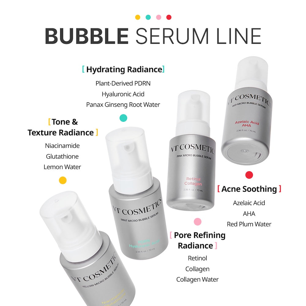 [VT Cosmetics] PDRN Hyaluronic Acid Micro Bubble Serum 70ml