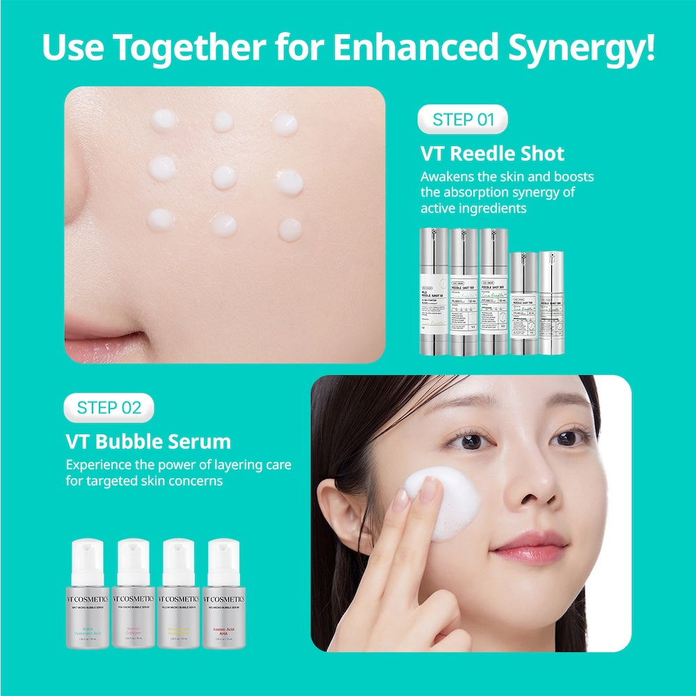 [VT Cosmetics] PDRN Hyaluronic Acid Micro Bubble Serum 70ml