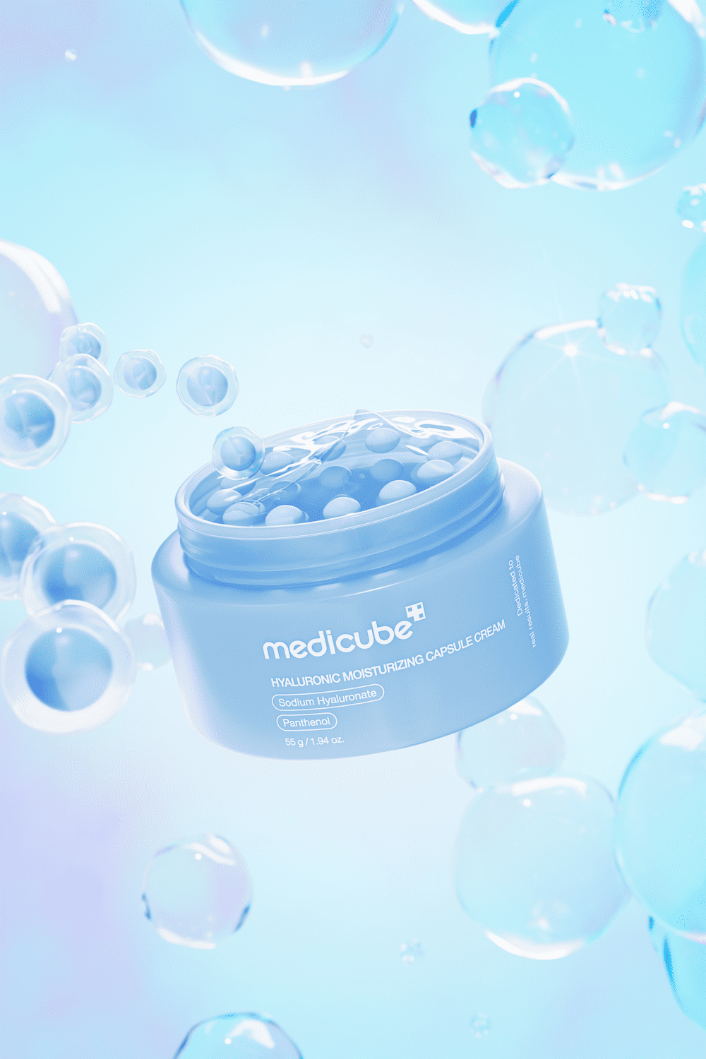[Medicube] Hyaluronic Moisturizing Capsule Cream 55g