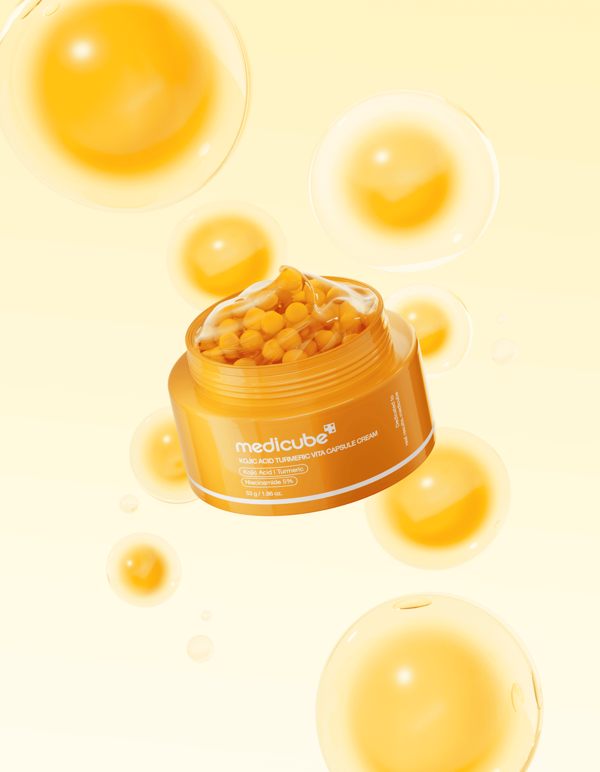 [Medicube] Kojic Acid Turmeric Vita Capsule Cream 53g