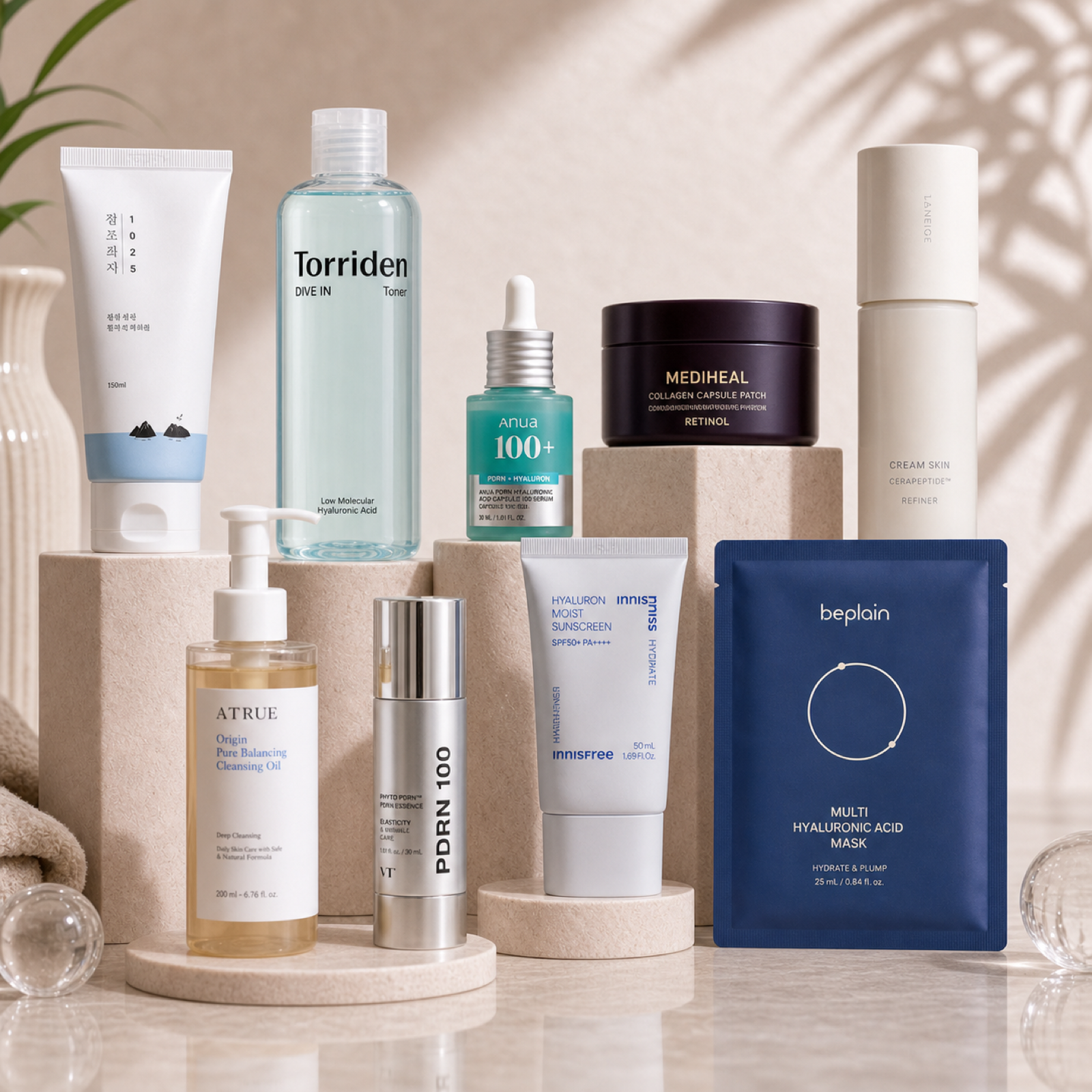 Age Defense Builder premium Korean skincare routine kit