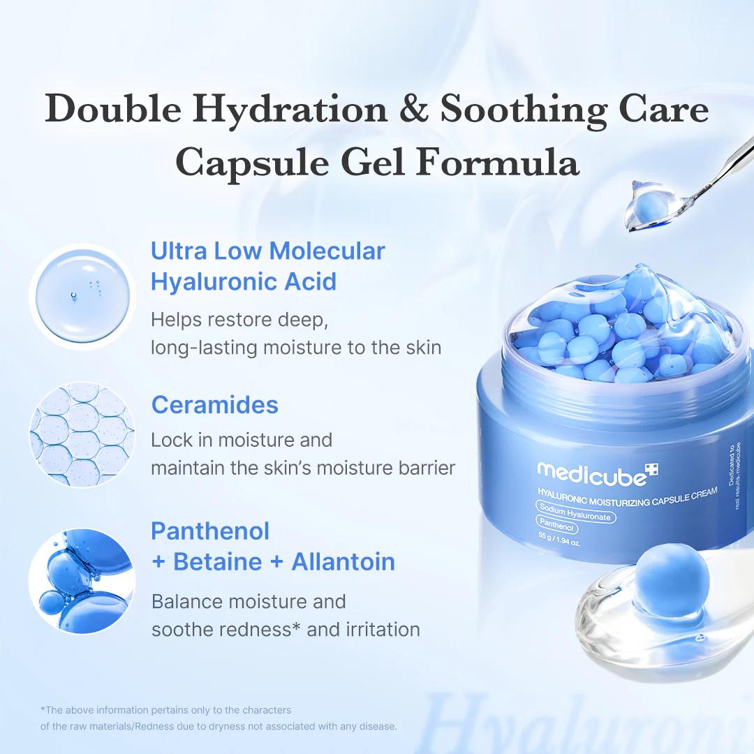 [Medicube] Hyaluronic Moisturizing Capsule Cream 55g