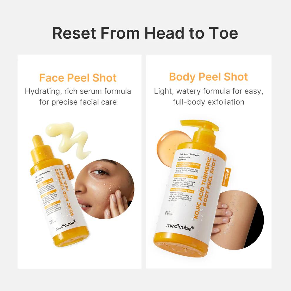 [Medicube] Kojic Acid Turmeric Body Peel Shot 280ml