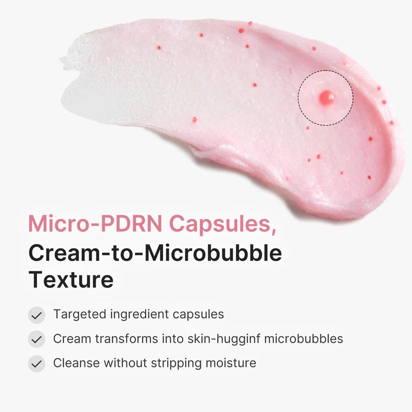 [Medicube] PDRN Pink Glutathione Capsule Cleansing Foam 120g